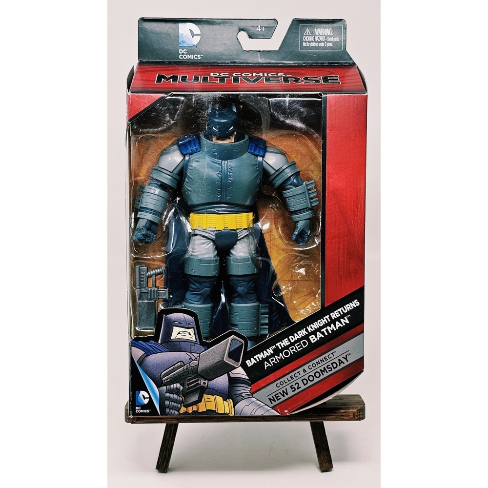 Armored Batman The Dark Knight Returns DC Multiverse New Open Box Missing BAF